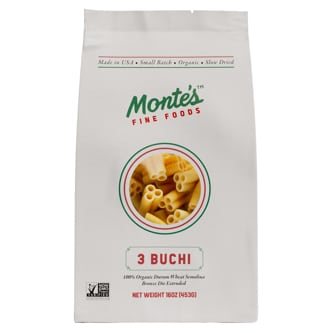 Monte's 3 Buchi Pasta